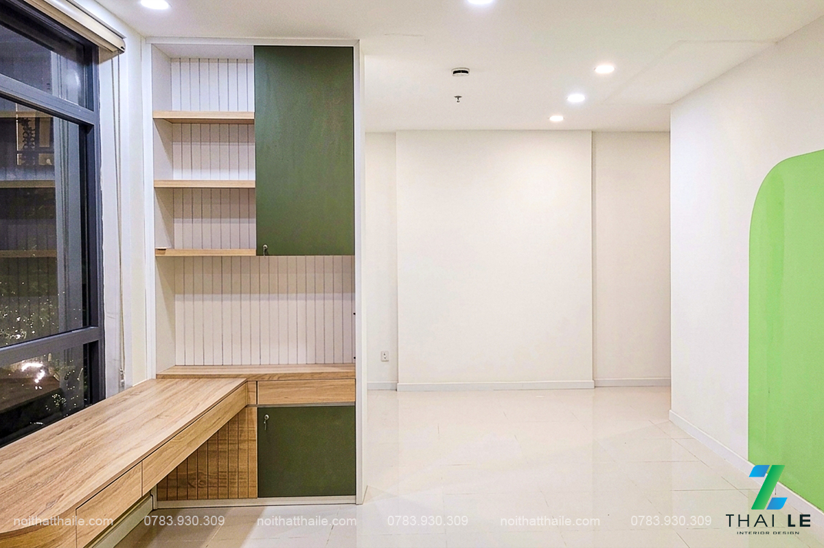 Thi công nội thất căn hộ Central Premium B0820 | 49m2